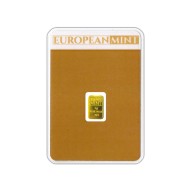 1g European Mint Gold Bar